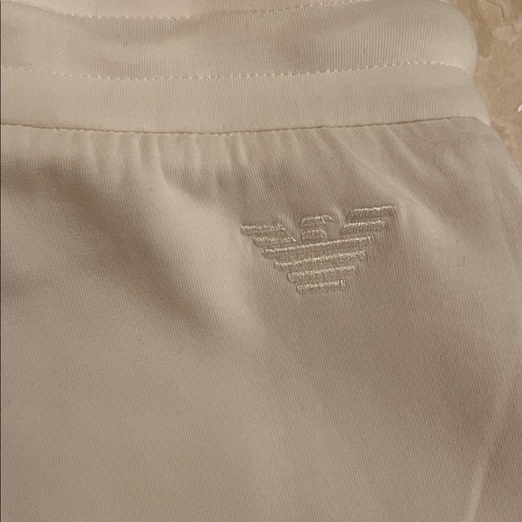 Emporio Armani Women's Cream Joggers, Sz 38, NWOT - Picture 5 of 8